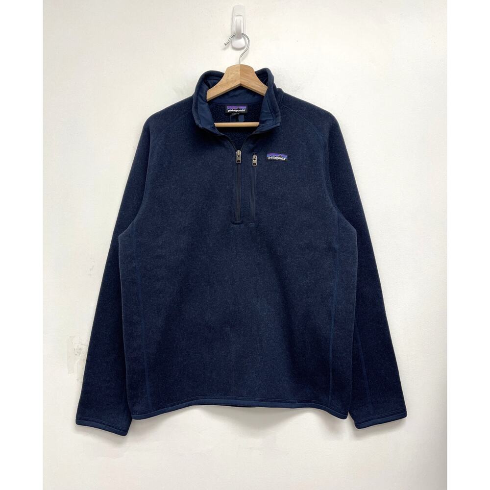 Patagonia Men's Better Sweater 1/4-Zip Fleece Pullover Outdoors Hiking - Medium